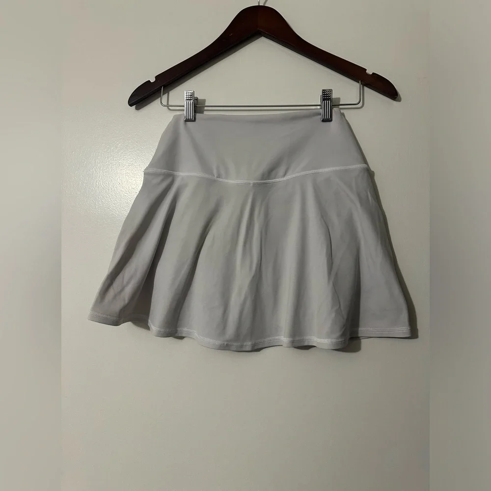 OFFLINE By Aerie Real Me Crossover Tennis Skort White Women’s Medium - Picture 6 of 7